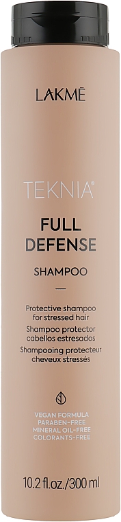 Шампунь для комплексного захисту волосся - Lakme Teknia Full Defense Shampoo