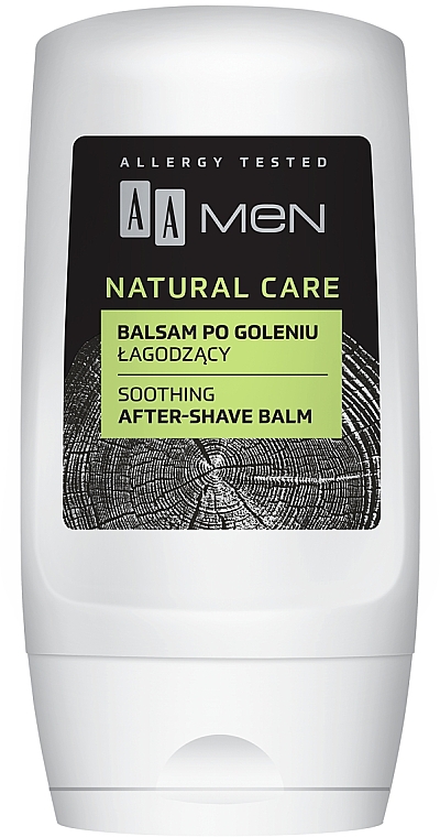 Успокаивающий бальзам после бритья - AA Men Natural Care Soothing After-Shave Balm — фото N2