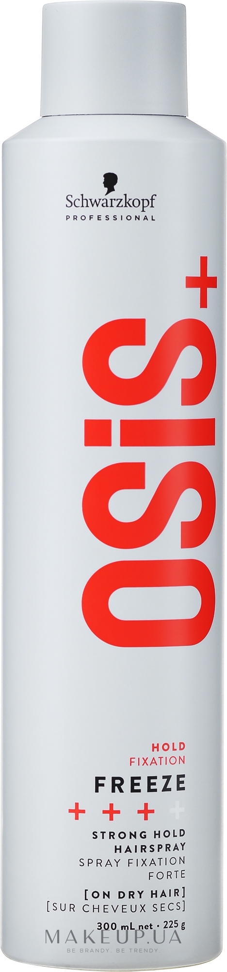 Лак для волосся сильної фіксації - Schwarzkopf Professional Osis+ Freeze Hairspray — фото 300ml
