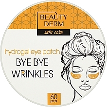 Парфумерія, косметика Золоті гідрогелеві патчі - Beauty Derm Bye Bye Wrinkles Hydrogel Eye Patch