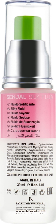 Флюїд для пошкодженого волосся, що січеться - Kleral System Fluid Senjal — фото N2