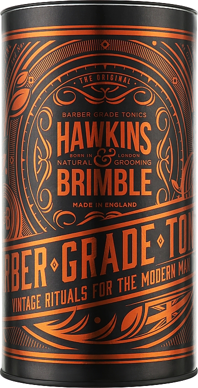 Набор по уходу за бородой - Hawkins & Brimble Beard Gift Set (sh/250ml + oil/50ml) — фото N1