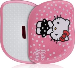 Духи, Парфюмерия, косметика Расческа для волос - Tangle Teezer Compact Styler Smooth & Shine Brush Hello Kitty Pink