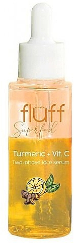 Двухфазная сыворотка для лица - Fluff Superfood Two-Phase Face Serum — фото N1