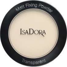 Парфумерія, косметика Пудра для обличчя - IsaDora Matt Fixing Powder Transparent