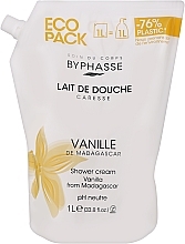 Крем для душу "Ваніль" - Byphasse Caresse Shower Cream — фото N1