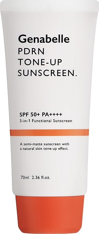 Тонуючий сонцезахисний крем для обличчя - Genabelle PDRN Tone Up Sunscreen