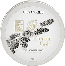 Сахарный пилинг для тела - Organique Eternal Gold Golden Sugar Peeling — фото N1