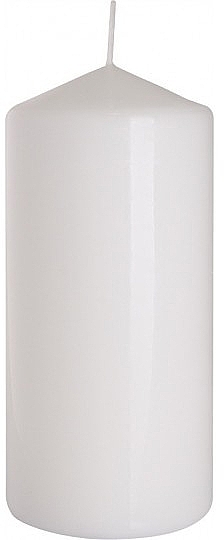 Свеча цилиндрическая 70x150 мм, белая - Bispol — фото N1
