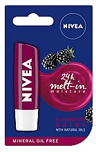 Бальзам для губ "Ежевика" - NIVEA Blackberry Shine Lip Care — фото N2