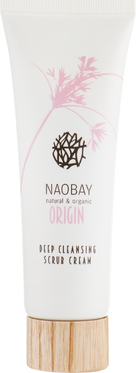 Скраб-крем для глибокого очищення - Naobay Origin Deep Cleansing Scrub Cream — фото N2