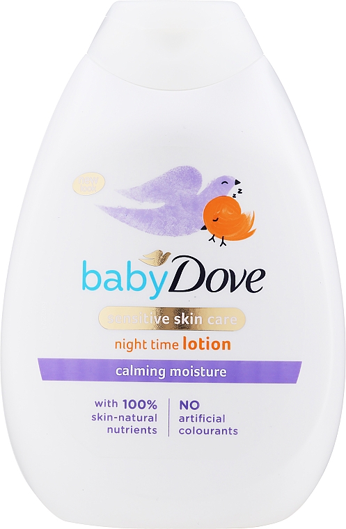 Детское молочко для тела с ароматом ромашки - Dove Baby Night Time Lotion — фото N1