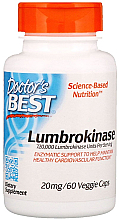 Люмброкиназа, 20 мг, капсули - Doctor's Best — фото N1