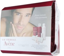 Духи, Парфюмерия, косметика Набор для мужчин VIP - Avene (foam/200ml + balm/75ml + water/150ml + cr/2ml + towel)