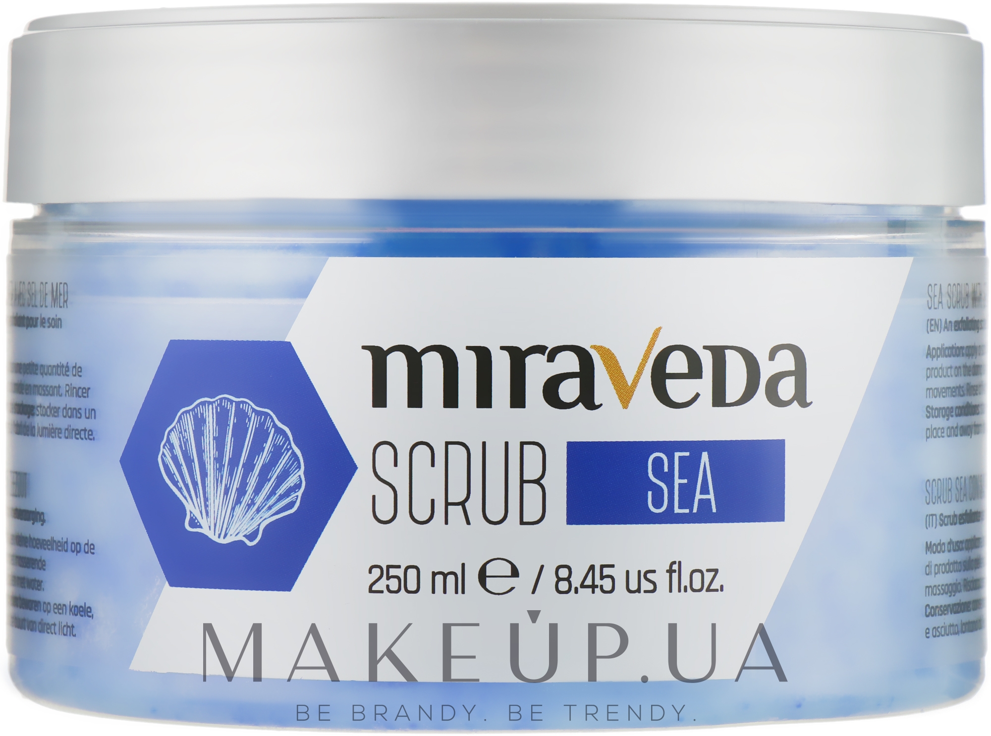 Скраб для тіла й ніг "Море" - ItalWax Miraveda Sea Body & Foot Scrub — фото 250ml