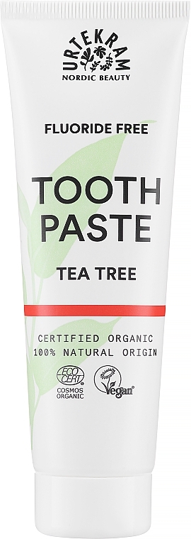 Зубная паста "Чайное дерево" - Urtekram Toothpaste Tea Tree — фото N1