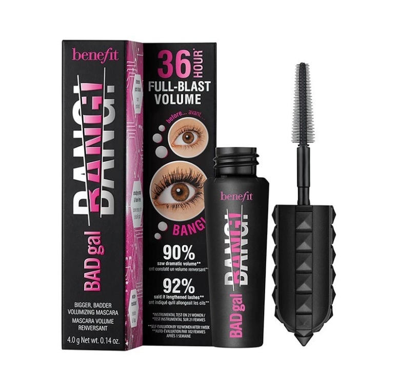 Тушь для ресниц - Benefit Bad Gal Bang! 36-Hour Full-Blast Volumizing Mascara Mini (мини) — фото N1