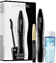 Духи, Парфюмерия, косметика Набор - Lancome Hypnose Drama Black & White Kit (mascara/6.5ml + remover/30ml + pencil/0,7g)