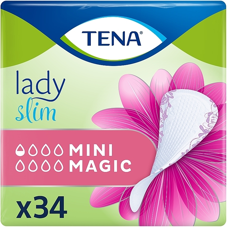 УЦЕНКА Урологические прокладки TENA Lady Slim Mini Magic, 34 шт. - TENA * — фото N1