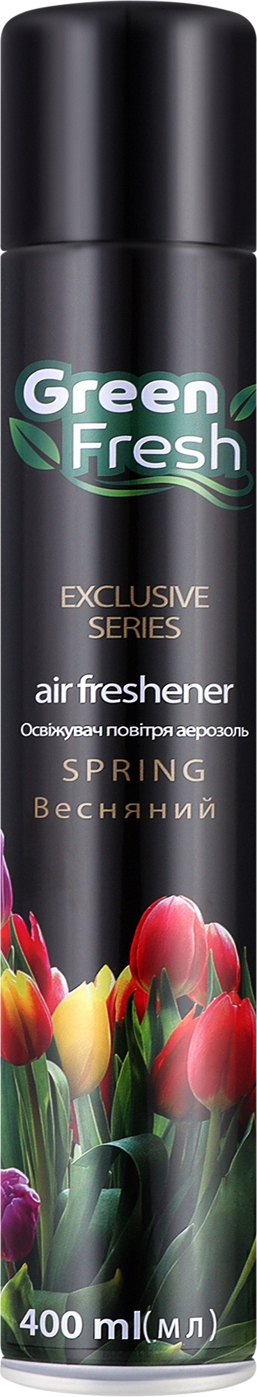 Освежитель воздуха "Весенние тюльпаны" - Green Fresh Air Freshener — фото 400ml