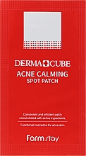 Точкові патчі від прищів - Farmstay Derma Cube Acne Calming Spot Patch — фото N4