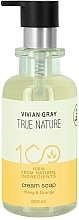 Крем-мило для рук - Vivian Gray True Nature Ylang & Orange Cream Soap — фото N1