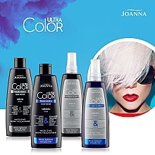 Спрей-ополіскувач для освітленого і сивого волосся, блакитний - Joanna Ultra Color System — фото N8