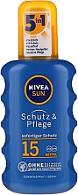 Духи, Парфюмерия, косметика Солнцезащитный спрей SPF15 - NIVEA Sun Care Spray Solare Inratante