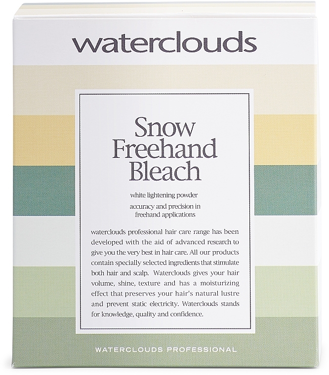 Пудра для обесцвечивания волос для балаяжа - Waterclouds Snow Bleach Freehand — фото N1