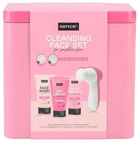 Набор для очищения чувствительной кожи лица - Sence Cleansing Face Set For Sensitive Skin — фото N1