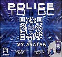 Парфумерія, косметика Police To Be My Avatar for Man - Набір (edt/75ml + shamp/100ml)