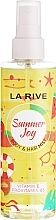 Духи, Парфюмерия, косметика Парфюмированный спрей для волос и тела "Summer Joy" - La Rive Body & Hair Mist