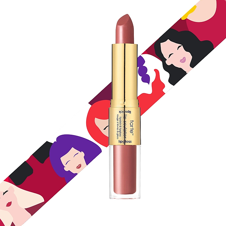 Помада и блеск для губ - Tarte Cosmetics The Lip Sculptor Lipstick & Lipgloss — фото N1