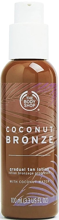 Бронзувальний лосьйон для тіла - The Body Shop Coconut Bronze Gradual Tan Lotion — фото N1
