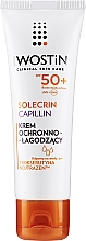Солнцезащитный крем SPF 50 - Iwostin Solecrin Capillin Cream SPF 50 — фото N1