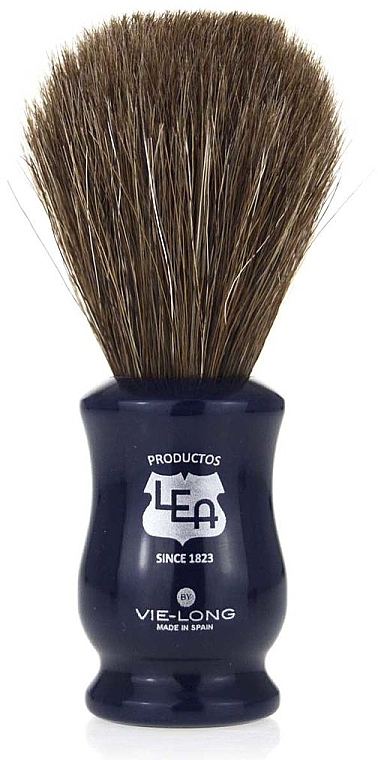 Помазок для гоління - Lea Classic Horse Hair Blue Handle Shave Brus — фото N1