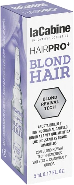 Ампула для волос - La Cabine Hair Pro+ Blond Hair — фото N1