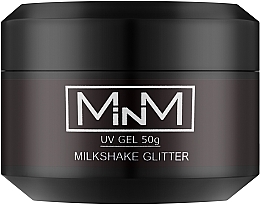 Гель камуфлирующий - M-in-M Gel Cover Milkshake Glitter — фото N4