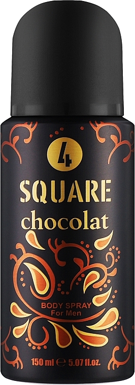 4 Square Chocolat - Парфумований дезодорант-спрей — фото N1