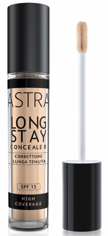 Стойкий кремовый консилер - Astra Make-Up Long Stay Concealer SPF15 — фото N3