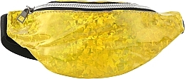 Сумка на пояс "Crystal", жовта - Cosmo Shop — фото N1