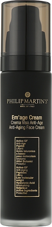 УЦЕНКА Крем для лица и зоны декольте - Philip Martin's Em'age Anti-age Face Cream * — фото N1