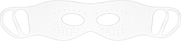 Парфумерія, косметика Силіконова маска для очей, біла - Yeve