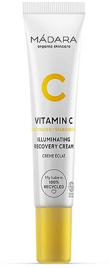 Крем для обличчя - Madara Vitamin C Illuminating Recovery Cream — фото N1