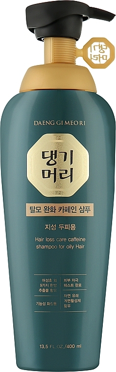 Шампунь від випадання волосся з кофеїном для жирної шкіри голови - Daeng Gi Meo Ri Hair Loss Care Caffein Shampoo For Oily Hair — фото N1