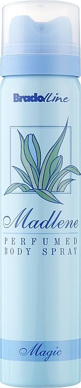 Дезодорант-спрей для тіла - BradoLine Madlene Magic Perfumed Body Spray — фото N1