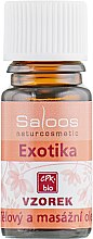 Масажна олія "Екзотик" - Saloos Bio Wellness Massage Oil (пробник) — фото N1