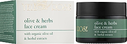 Крем для лица с оливковым маслом - Yellow Rose Olive & Herbs Face Cream — фото N2