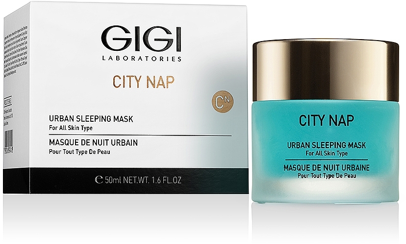 Нічна маска краси "Спляча красуня" - Gigi City Nap Urban Sleeping Mask — фото N2