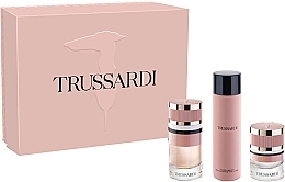 Trussardi Eau De Parfum - Набір (edp/90ml + b/emuls/200ml + hair/mist/30ml) — фото N1